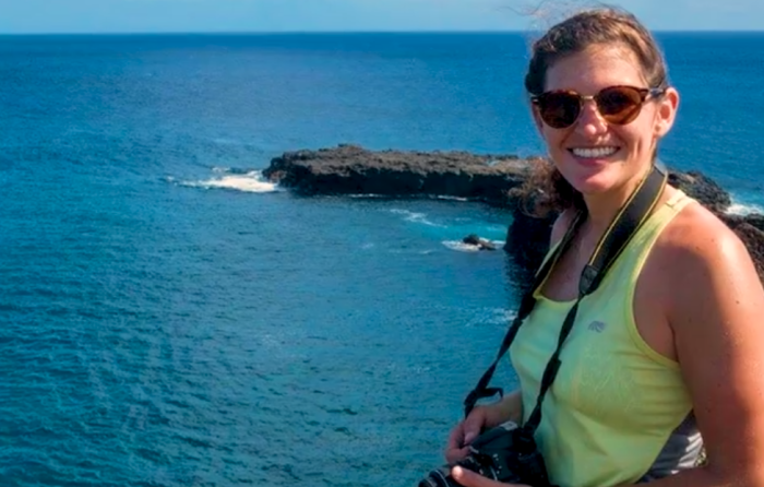 Beth Diederich in Santiago, Chile.