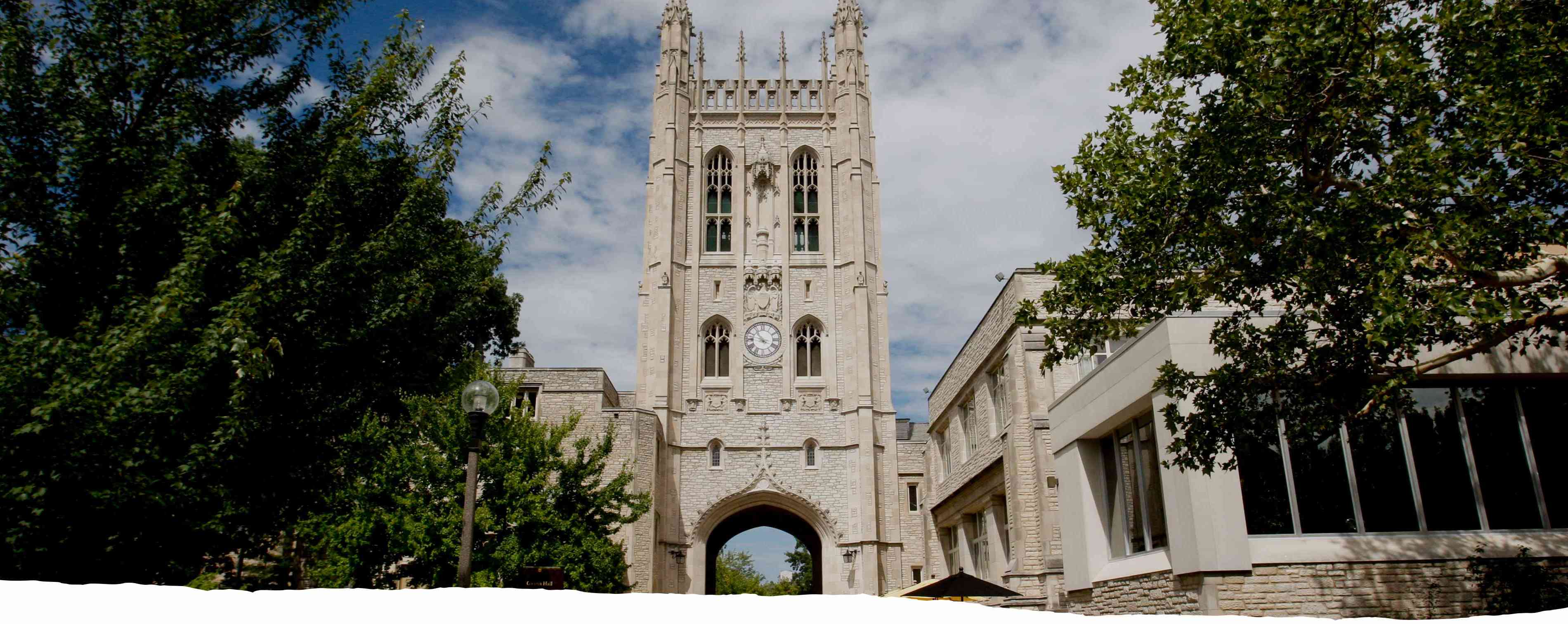 Memorial Union on Mizzou's campus.