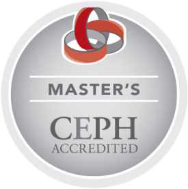 Master's CEPH accredited.