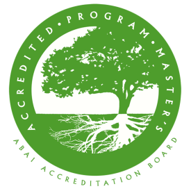 Applied behavior analysis international accreditation board logo