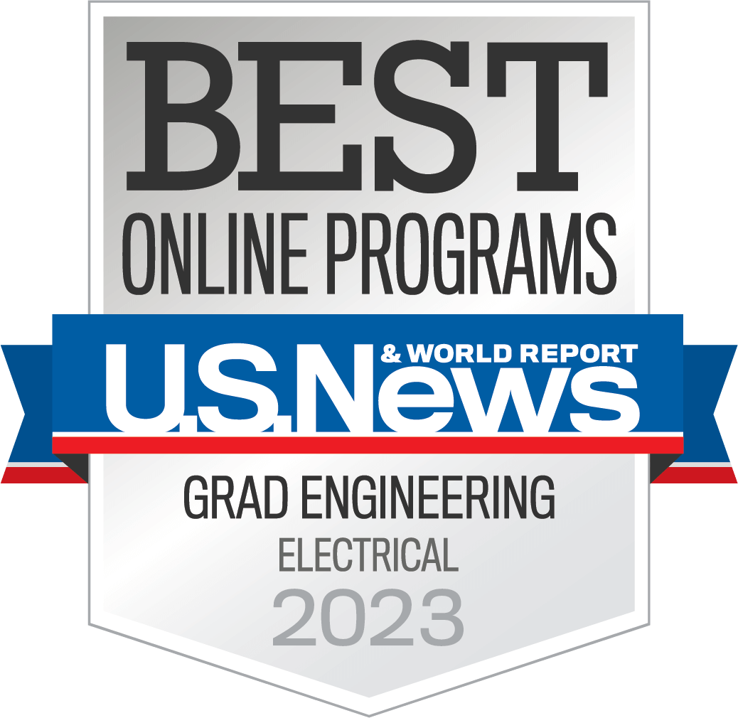 U.S. News and World Report Grad Engineering Electrical 2023 badge