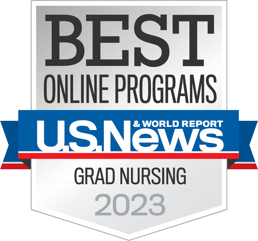Best Online Programs U.S. News and World Report Grad Nursing 2023 Badge.