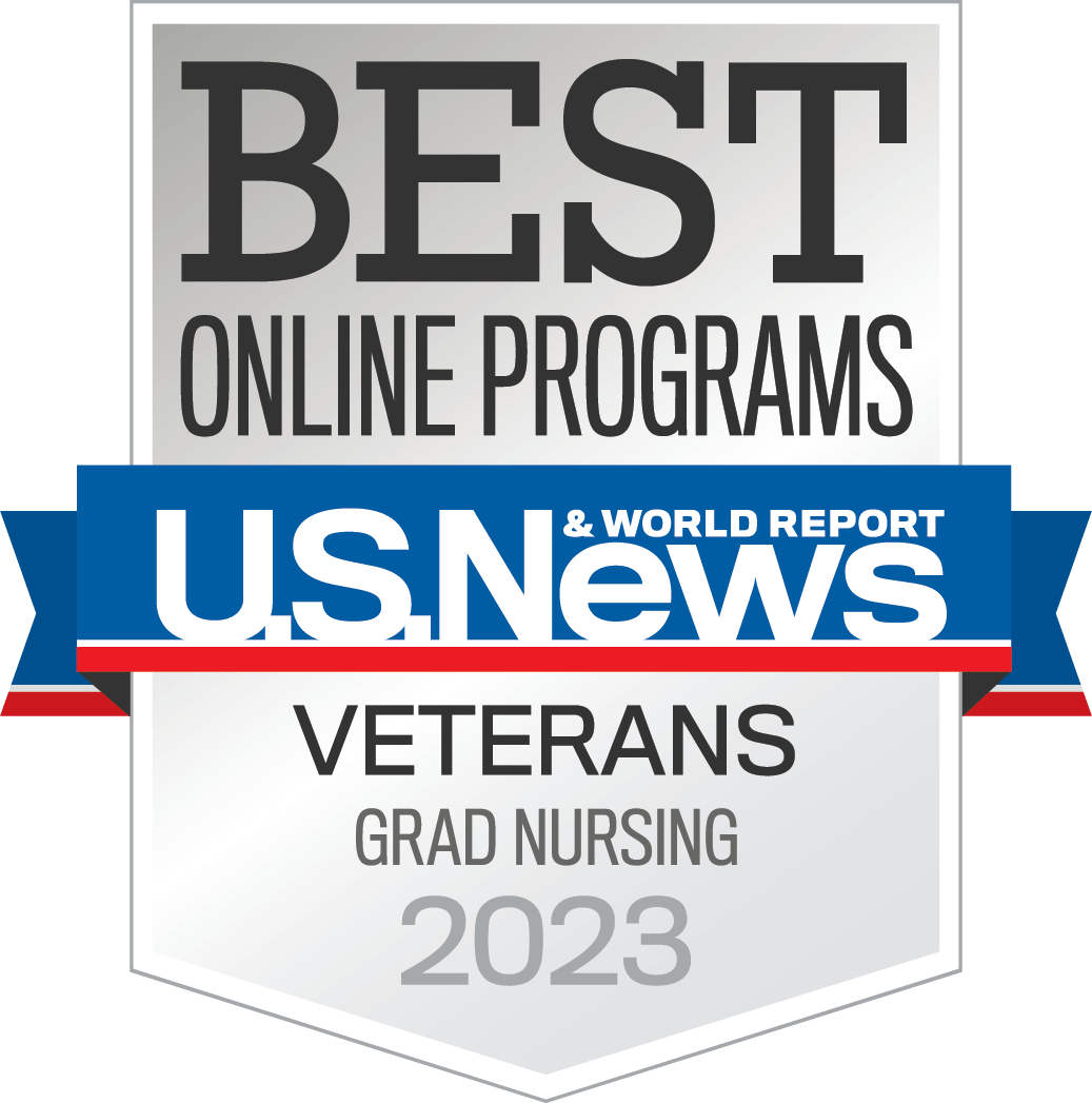 U.S. News and World Report Veterans Grad Nursing 2023 Badge