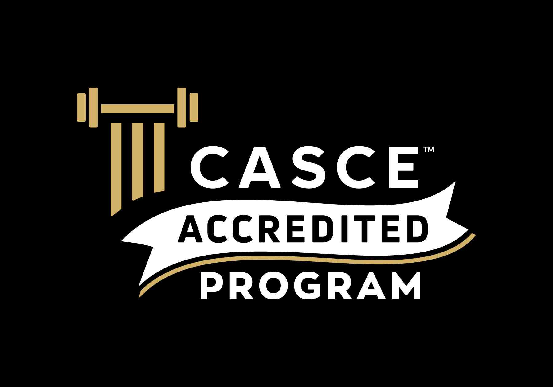 CASCE accredited program badge